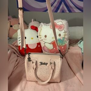 Baby pink rhinestone Juicy Bag🩷!